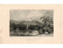 View of  the Country House, Belvoir Castle the Seat of the Duke of Rutland after T. Allom by J. Sands.