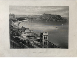 Scarborough, engraved by J. Stephenson.