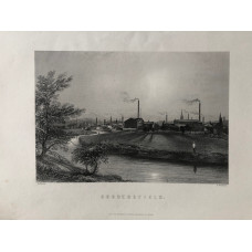 Huddersfield, after H. Warren engraved by S. Bradshaw. Huddersfield, after H. Warren engraved by S. Bradshaw.