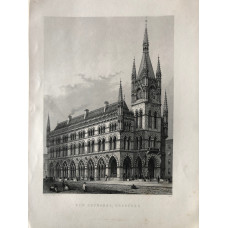 New Exchange Bradford after Lockwood & Mawson Architects engraved by C. Fenn