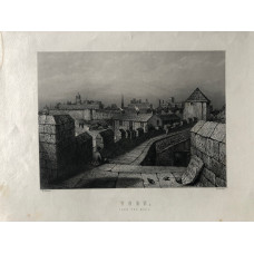 York from the Wall after H. Warren engraved by J. B. Allen.