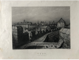 York from the Wall after H. Warren engraved by J. B. Allen.