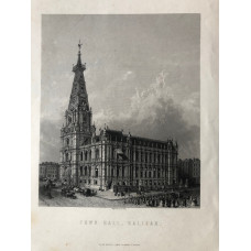 Town Hall, Halifax by C. Fenn. Town Hall, Halifax by C. Fenn.