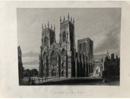 York Minister after a photograph by William Monkhouse engraved by John Godfrey.