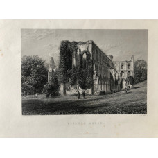 Rivaulk Abbey engraved by J. Stephenson. Rivaulk Abbey engraved by J. Stephenson.