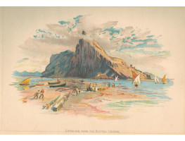 Gibraltar from the Neutral Ground.