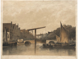 Swing Bridge Alkmaar, by A.C. Nunnink.