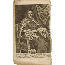 Engraved Portrait of Hale. Three-quarter length, seated in robes. Engraved Portrait of Hale. Three-quarter length, seated in robes.