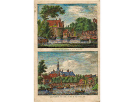 'De Muider Poort Te Weesp' 'Gezicht Op De Kerk Te Wesp' by K.F. Bendorp.