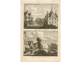 'T'Rechthuis Te Balk' 'Balk Naar de Molen Te Zien' by K.F. Bendorp.