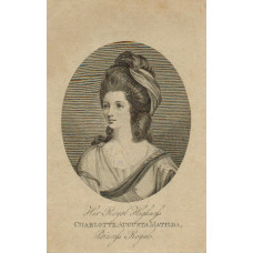 Engraved Portrait of Princess Elizabeth, Head and Shoulders, in oval. Engraved Portrait of Princess Elizabeth, Head and Shoulders, in oval.