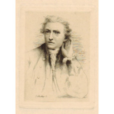 Half Length Portrait of Sir Joshua Reynolds, after Reynolds.