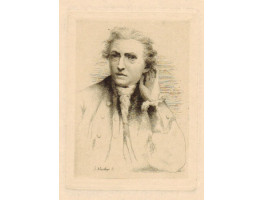 Half Length Portrait of Sir Joshua Reynolds, after Reynolds.