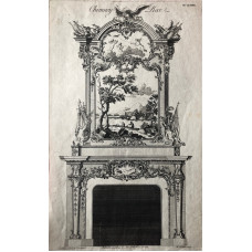 A Design for a Chimney Piece, No. CLXXXIII, by W. Foster [c.1727-1774].