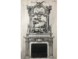 A Design for a Chimney Piece, No. CLXXXIII, by W. Foster [c.1727-1774].