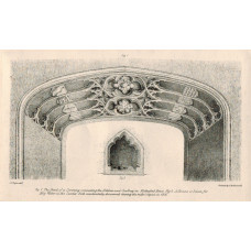 Head of Doorway connecting the Kitchen and Scullery in Mottesfont House, by George Frederick Prosser.
