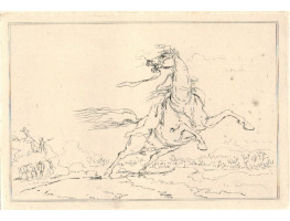 Etchings from; 'The Visions of an Amateur : Inscribed to Sir Walter Scott. Bart'.