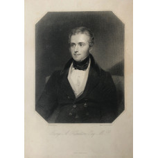 Engraved Portrait of George Hamilton Half-Length, to left, in octagonal frame, after Newton by Posselwhite. Engraved Portrait of George Hamilton Half-Length, to left, in octagonal frame, after Newton by Posselwhite.