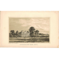 View of  the Country House, Goodnestone Park, by Stannard & Dixon,